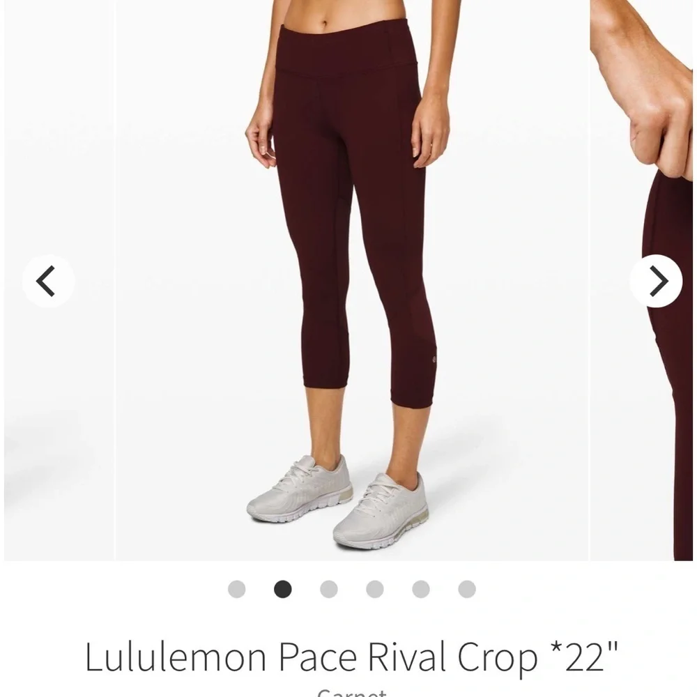 Lululemon pace rival size 4